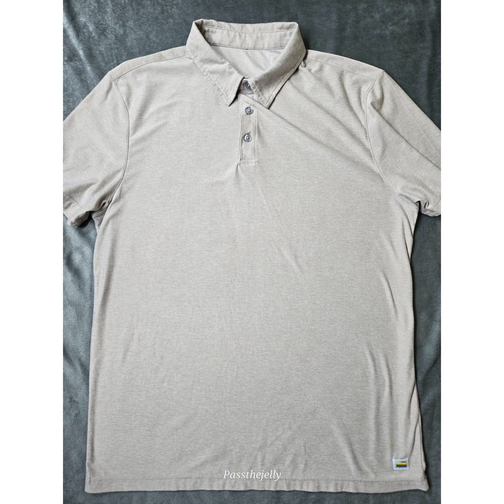 Vuori Gray Polo Shirt
